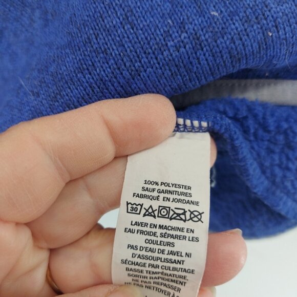 L.L.Bean Sweater Fleece Pullover Size 2x Blue - Picture 3 of 4